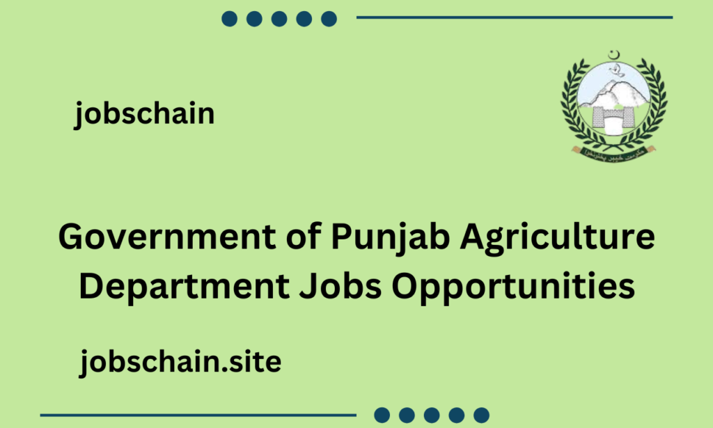 Govt Jobs In Lahore